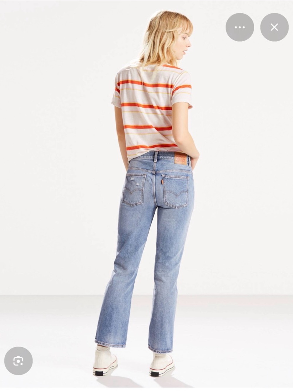 Levi's 517 Women's Cropped Bootcut Jeans